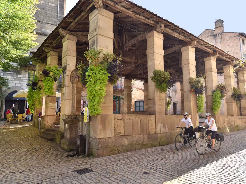 Balade à vélo dans Saint-Antonin-Noble-Val