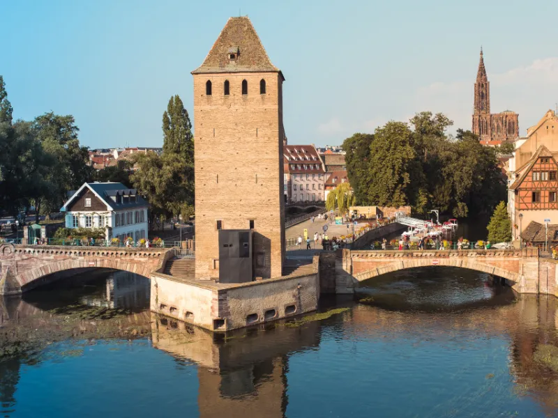 Les ponts couverts à Strasbourg