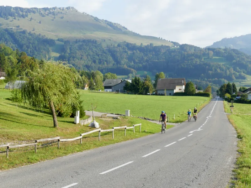 Sur les routes du Chablais à vélo