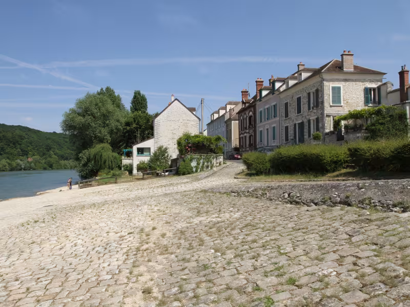 Quai à Thomery