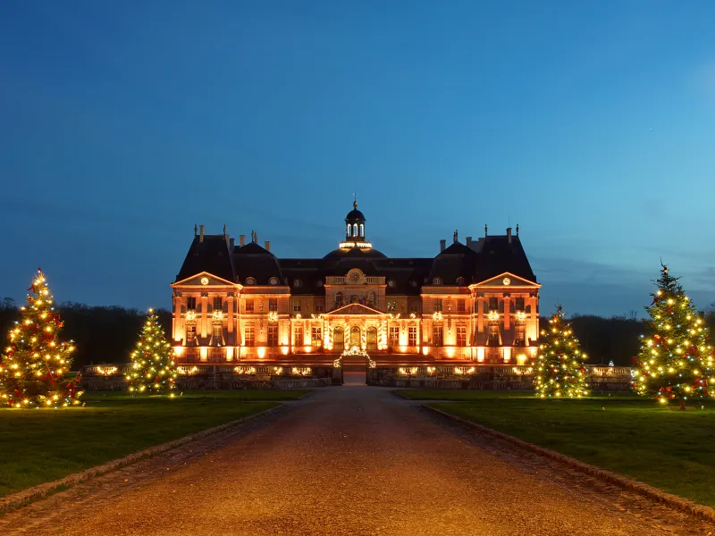 Château de Vaux le Vicomte à Noël
