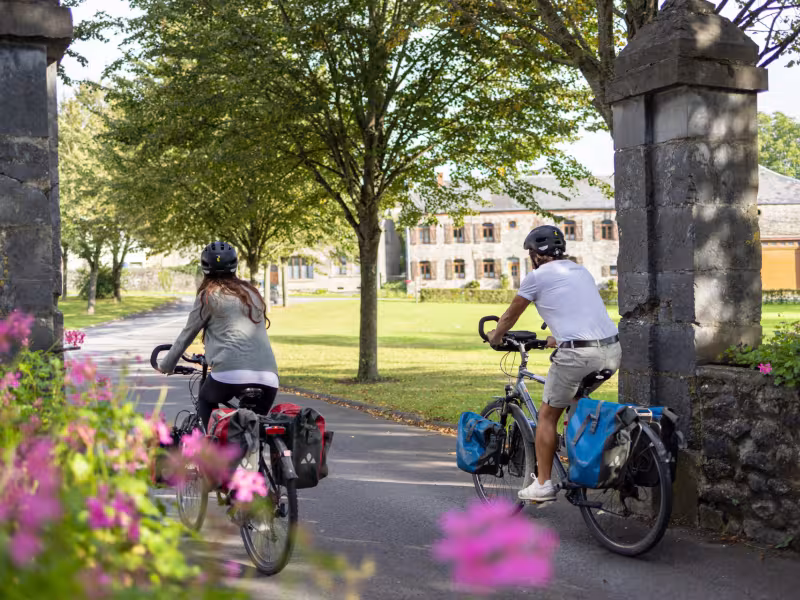 À vélo sur la Scandibérique à Ferrière-la-Petite