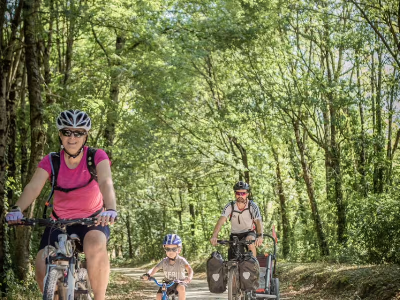 La Véloccitanie avec des enfants