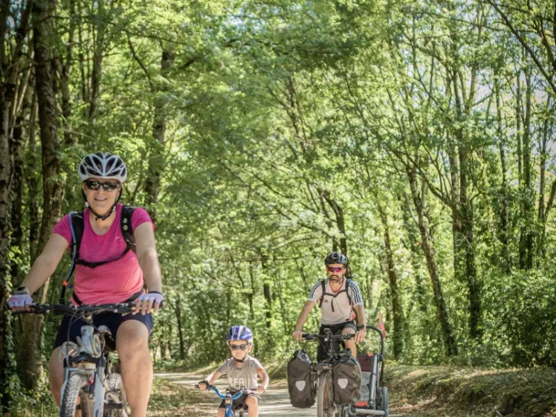 La Véloccitanie avec des enfants