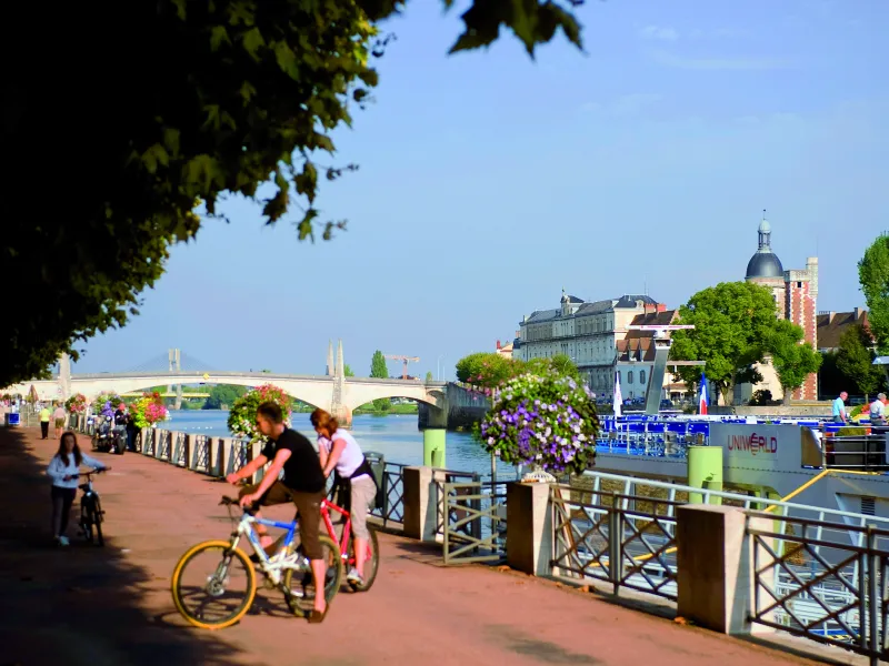La ville historique de Chalon-sur-Saône