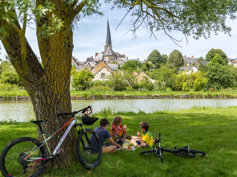 La ville de Baugé-en-Anjou