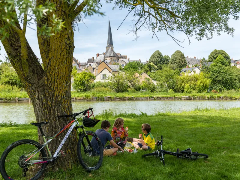 La ville de Baugé-en-Anjou
