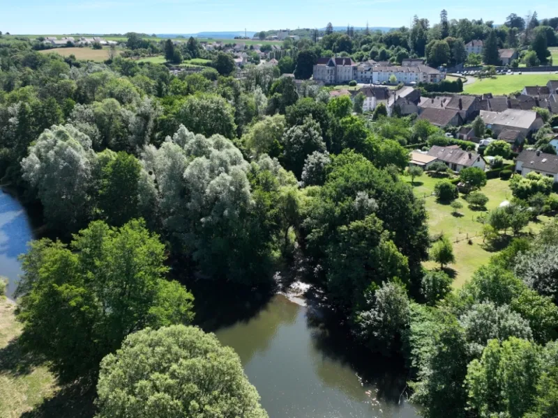 Vue aérienne de Villersexel