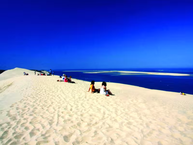 Vue sur l'Océan depuis la Dune du Pilat