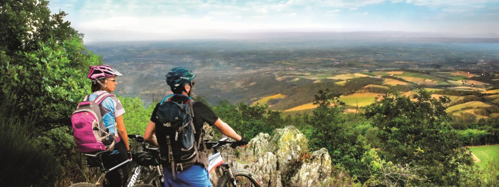 Panorama sur la Grande Traversée du Rhône