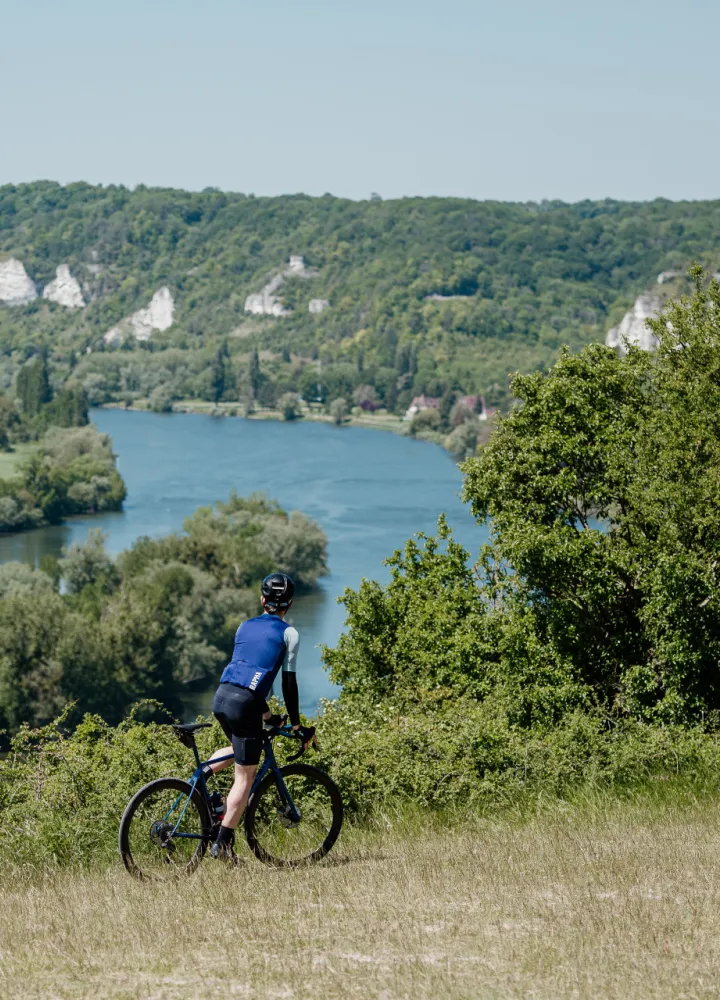Les Andelys en bord de Seine