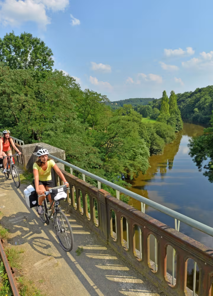 La vallée de la Mayenne à vélo