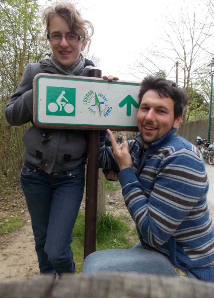 Be-Cyclette, un duo en tandem sur l'Avenue Verte London-Paris