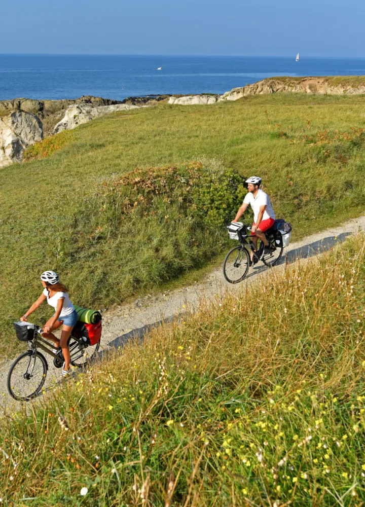 La côte sauvage à vélo