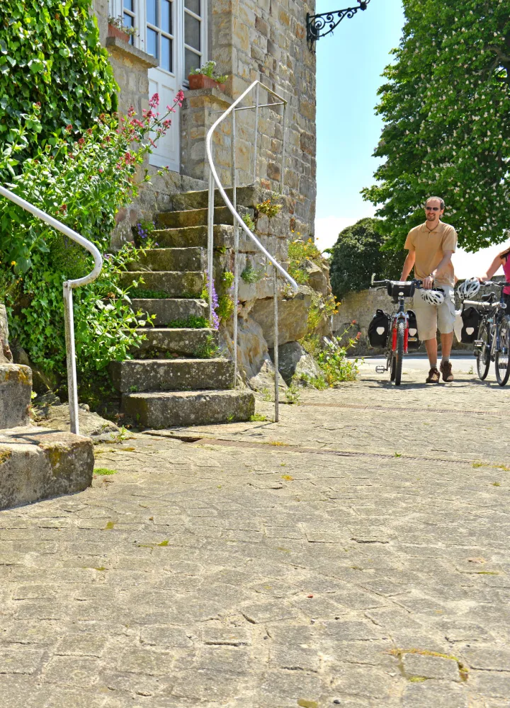 Découverte de Domfront à vélo
