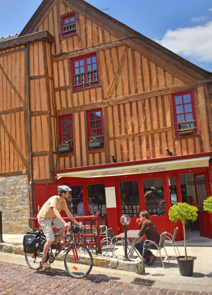 Les maisons à colombages de Domfront