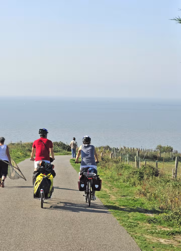 La Vélodyssée, itinéraire le long de l'océan Atlantique
