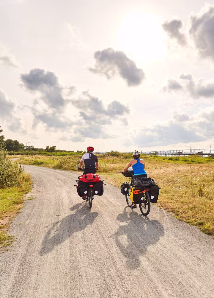 La Loire à vélo près de Corsept