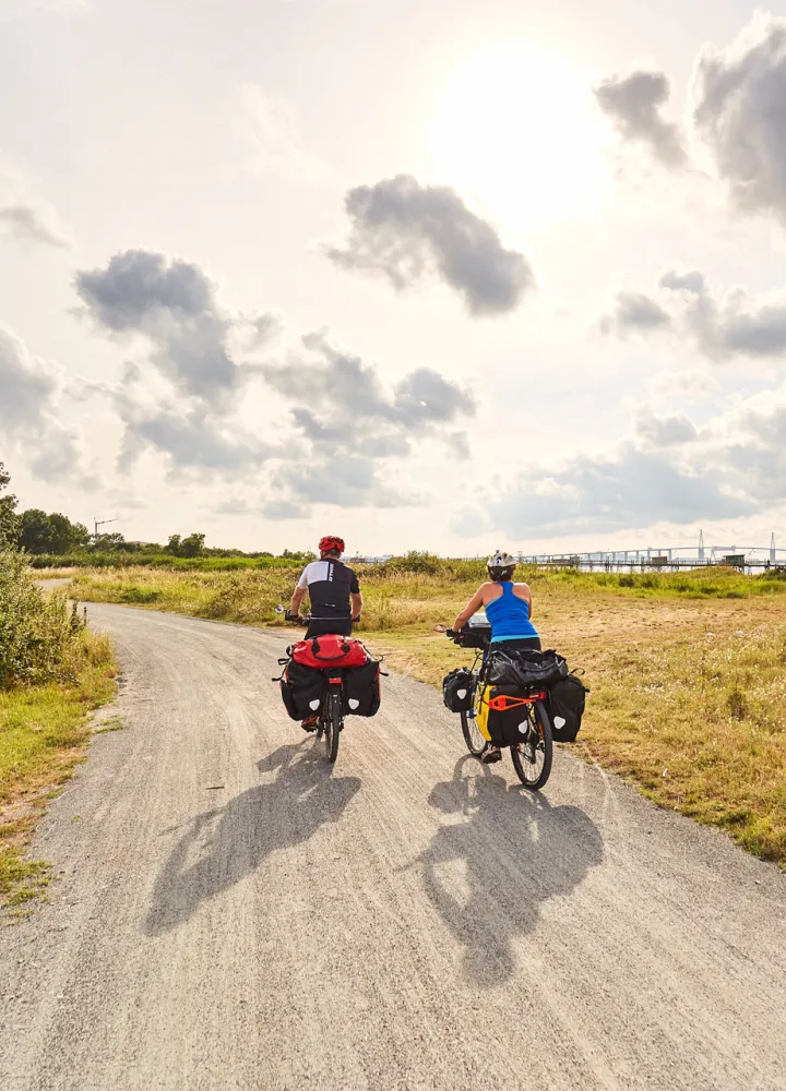 La Loire à vélo près de Corsept