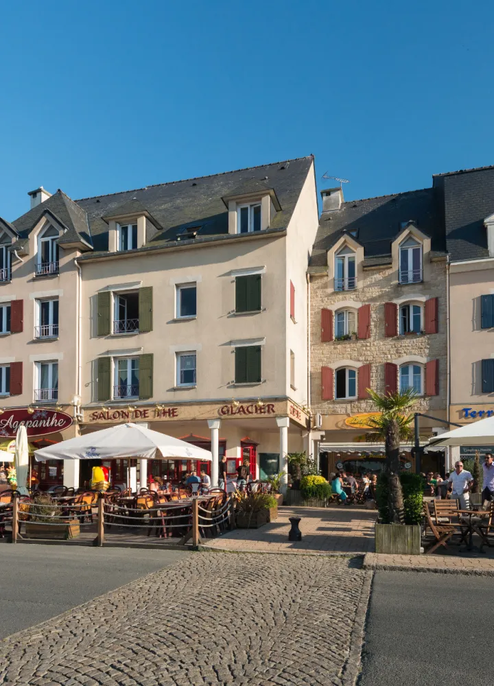 Terrasses avec vue sur mer - Paimpol