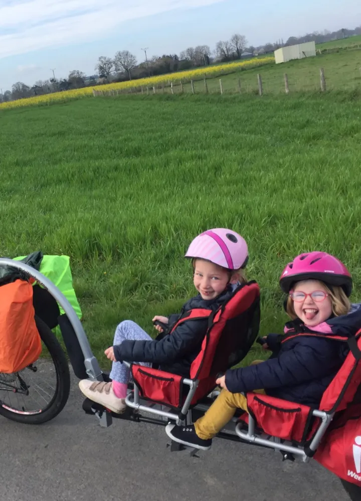 Voyage avec les enfants sur la Vélomaritime 