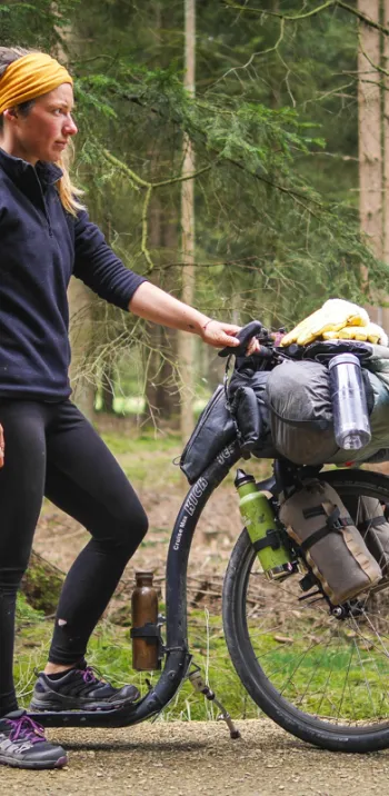 La Trottineuse sur l'Eurovélo 6