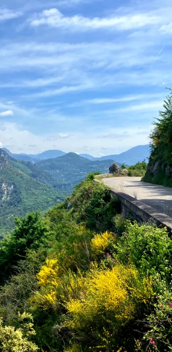 Balcon d'azur sur la D1 