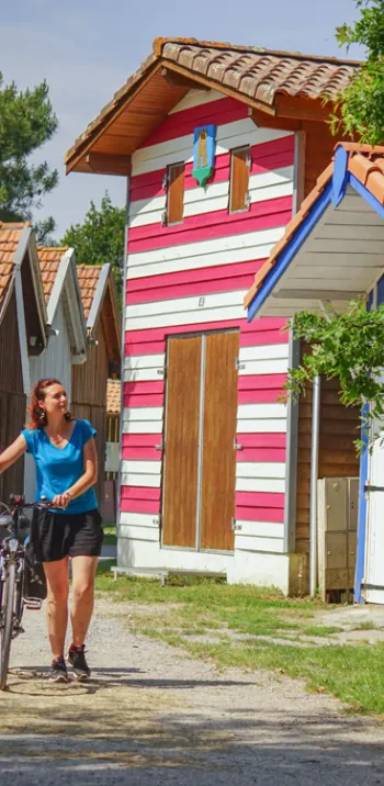 Biganos à vélo sur La Vélodyssée