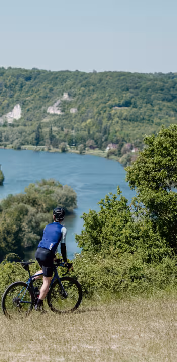 Les Andelys en bord de Seine