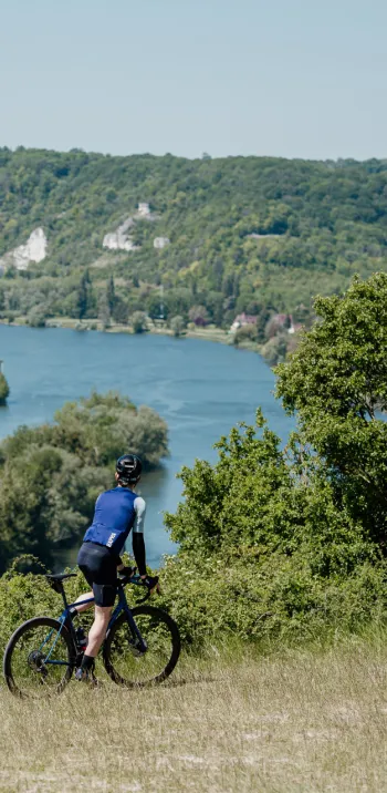 Les Andelys en bord de Seine
