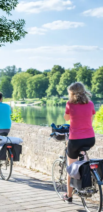 La Meuse à vélo vers Charleville-Mézières