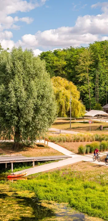 Azay-sur-Cher aire cyclotouristique