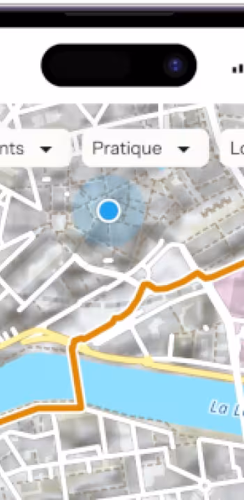 Application France VĂ©lo Tourisme - ĂȘtre gĂ©olocalisĂ©
