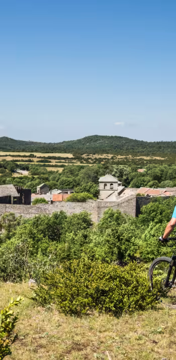 Traversée du Larzac à VTT