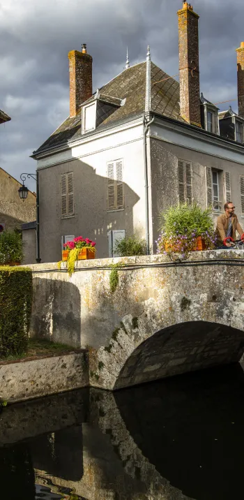 Visite de Bonneval - Saint-Jacques à vélo