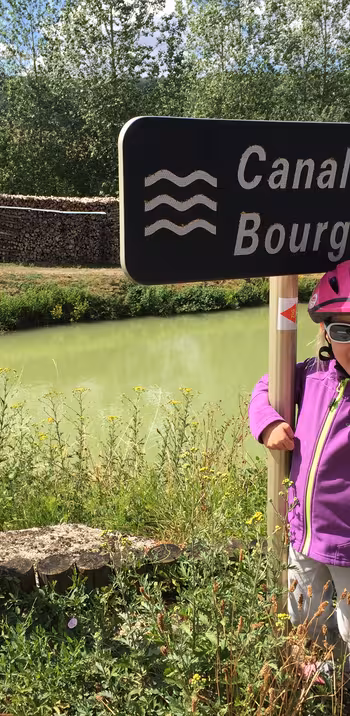 Canal de Bourgogne à vélo en famille