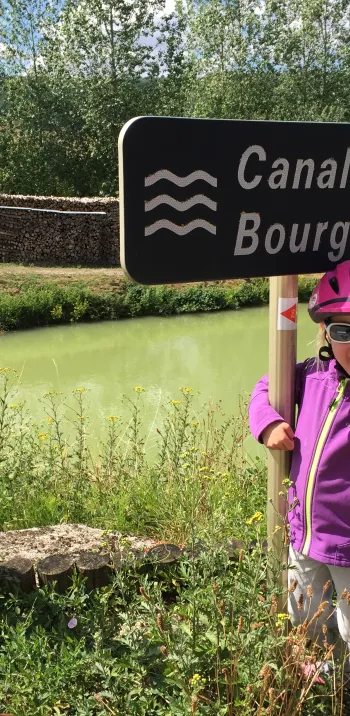 Canal de Bourgogne à vélo en famille