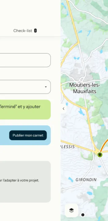 créer un carnet de voyage sur france vélo tourisme