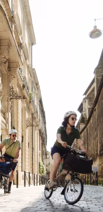 Visite de Bordeaux à vélo