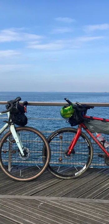 Gravel équipés "bikepacking"