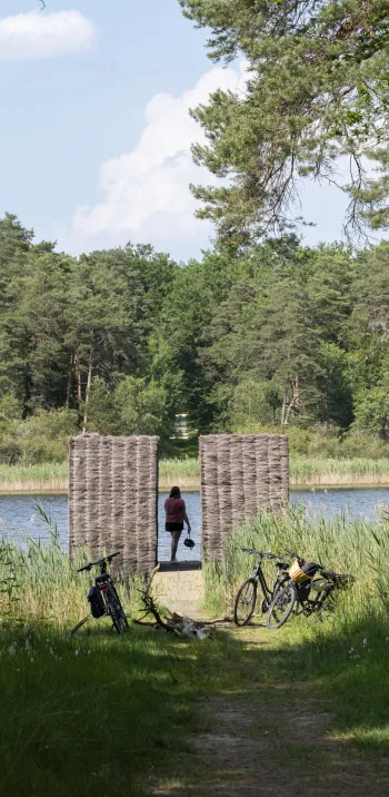 Etang de Montperché en Forêt Domaniale de Boulogne