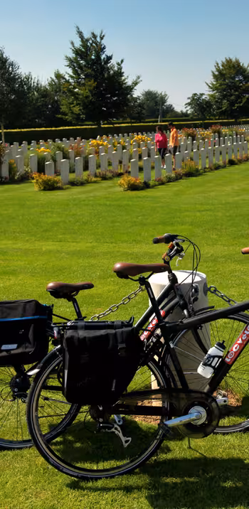Mémorial de Bayeux à vélo