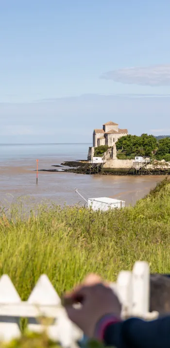 Vue sur Talmont-sur-Gironde
