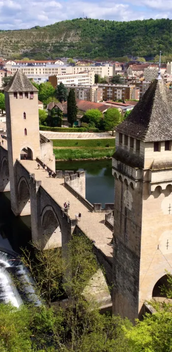 D'Aiguillon à Cahors à vélo