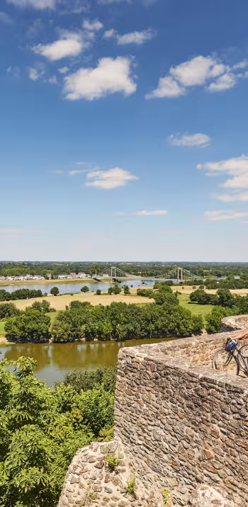 Panorama sur la Loire depuis le Mont-Glonne - St-Florent-le-Vieil - Anjou