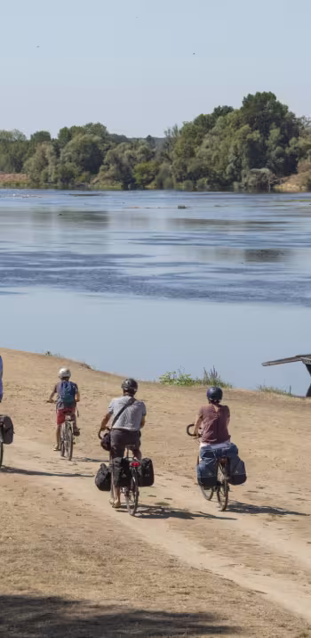 Saint-Dyé-sur-Loire sur La Loire à Vélo