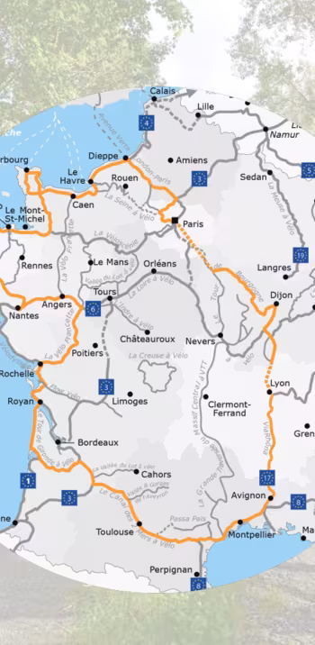 Tour de la France à vélo