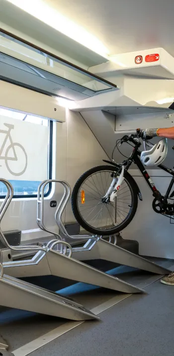Embarquer son vélo dans le Train Loire à Vélo