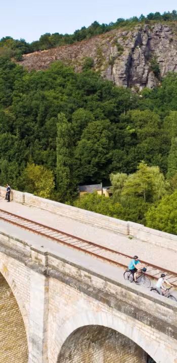 La campagne normande sur les anciennes voies ferrées