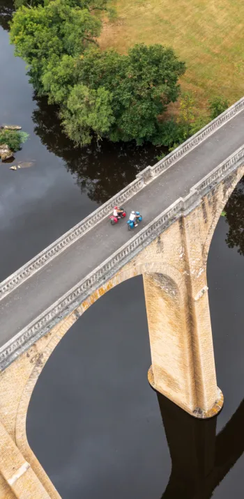 Traversée de la Vienne à vélo - La Scandibérique